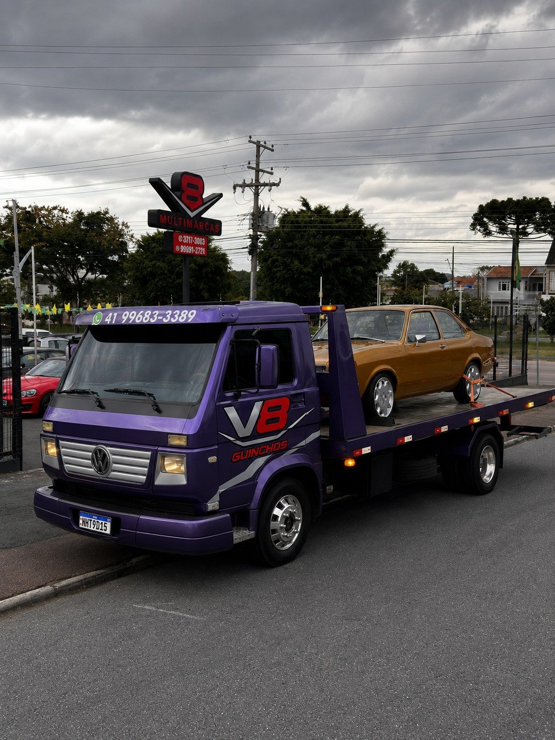 Caminhão Guincho V8